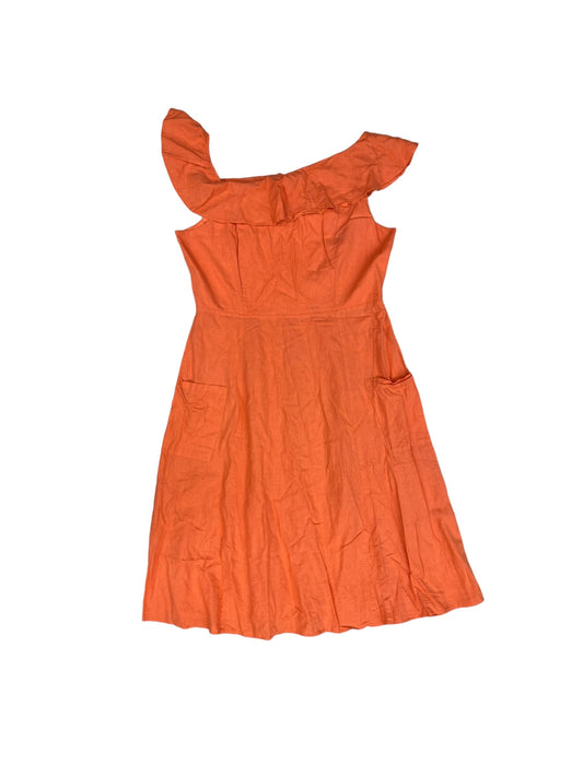 Orange Dress Party Long Asos, Size 12