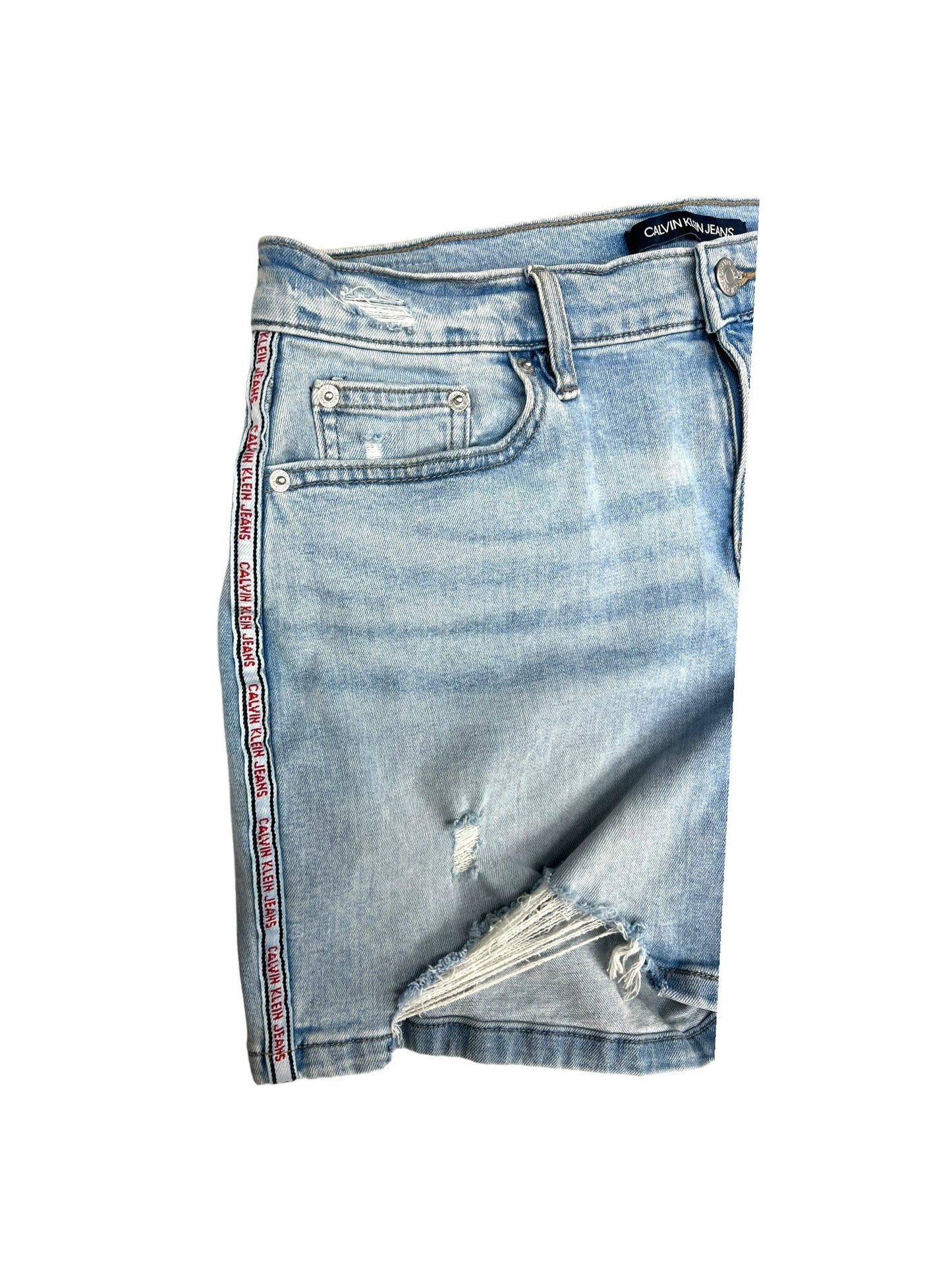 Blue Denim Shorts Calvin Klein, Size 28