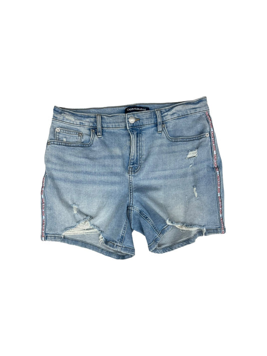 Blue Denim Shorts Calvin Klein, Size 28