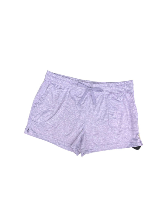 Purple Athletic Shorts 90 Degrees By Reflex, Size 2x