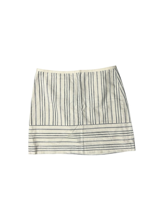 Blue & Cream Skirt Mini & Short Madewell, Size 6