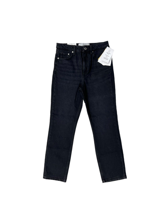 Black Jeans Straight H&m, Size 4