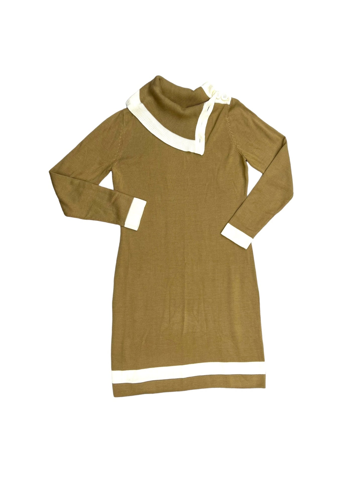 Tan Dress Sweater Calvin Klein, Size M