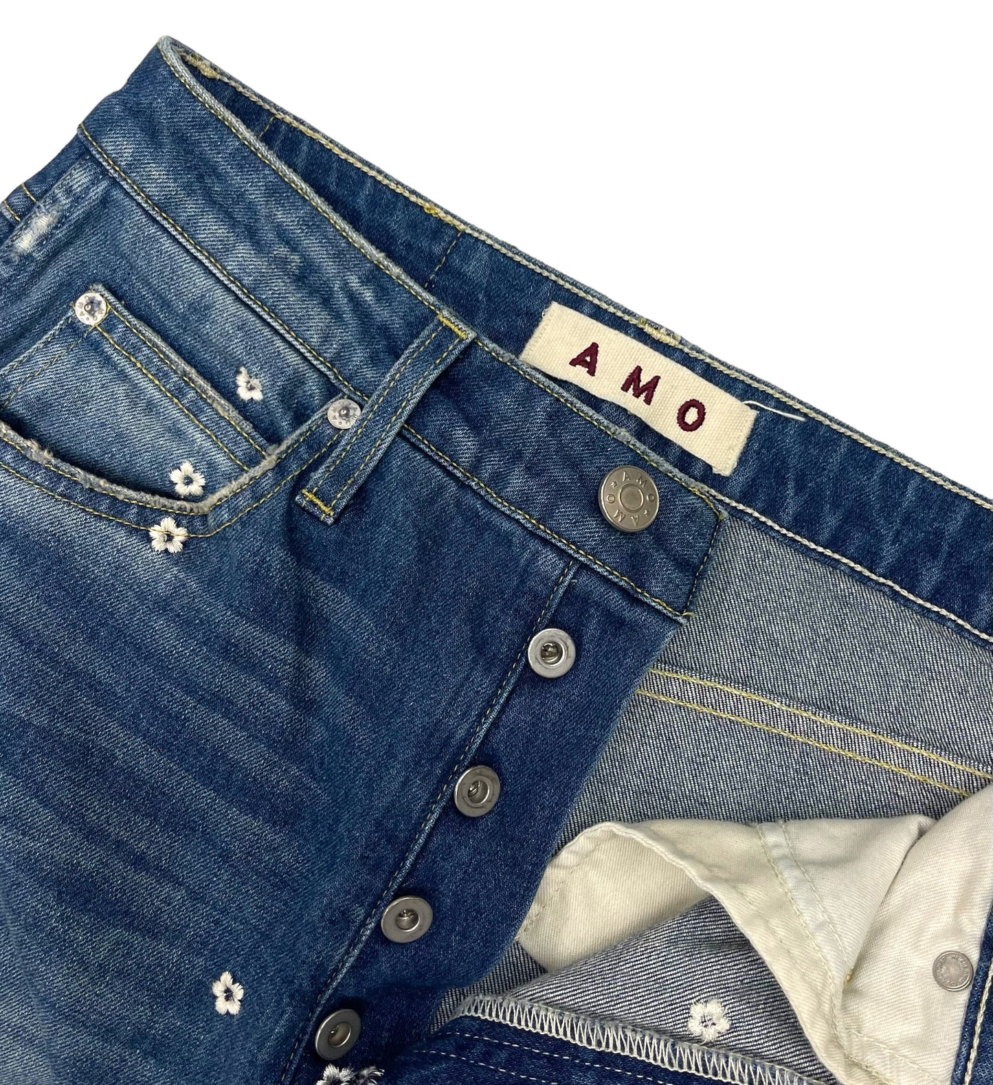 Blue Jeans Straight Amo, Size 29