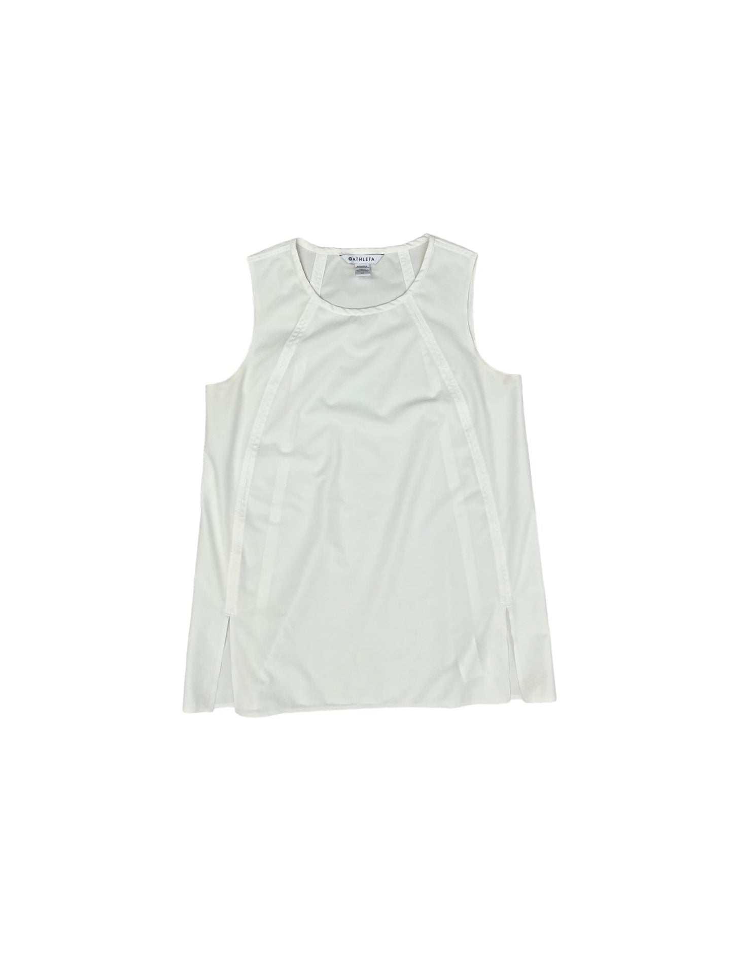 Top Sleeveless By Athleta In White, Size: Xs