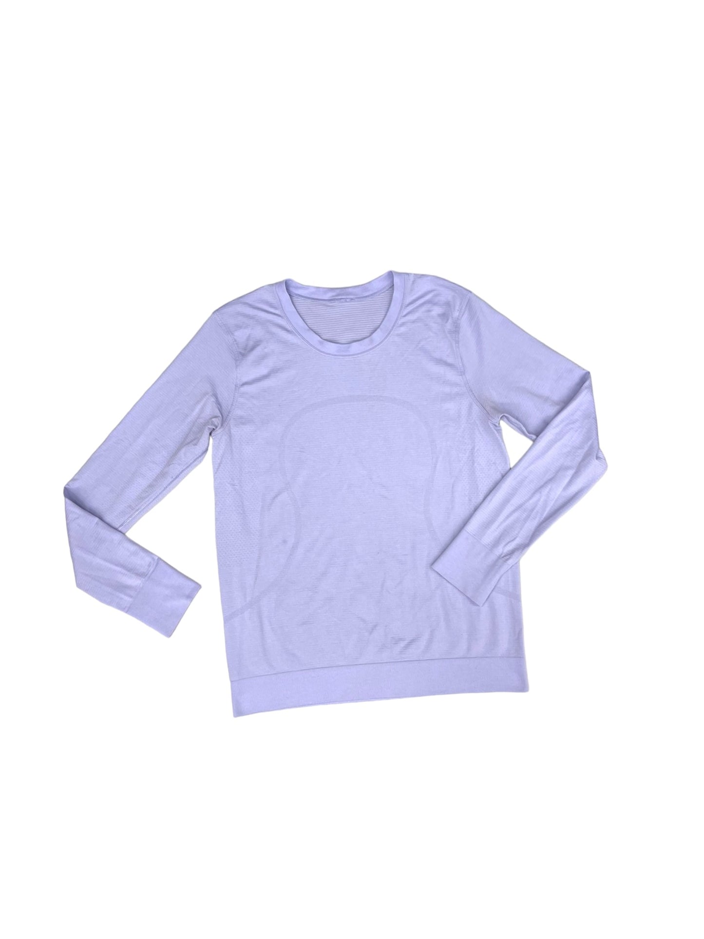 Athletic Top Long Sleeve Crewneck By Lululemon In Purple