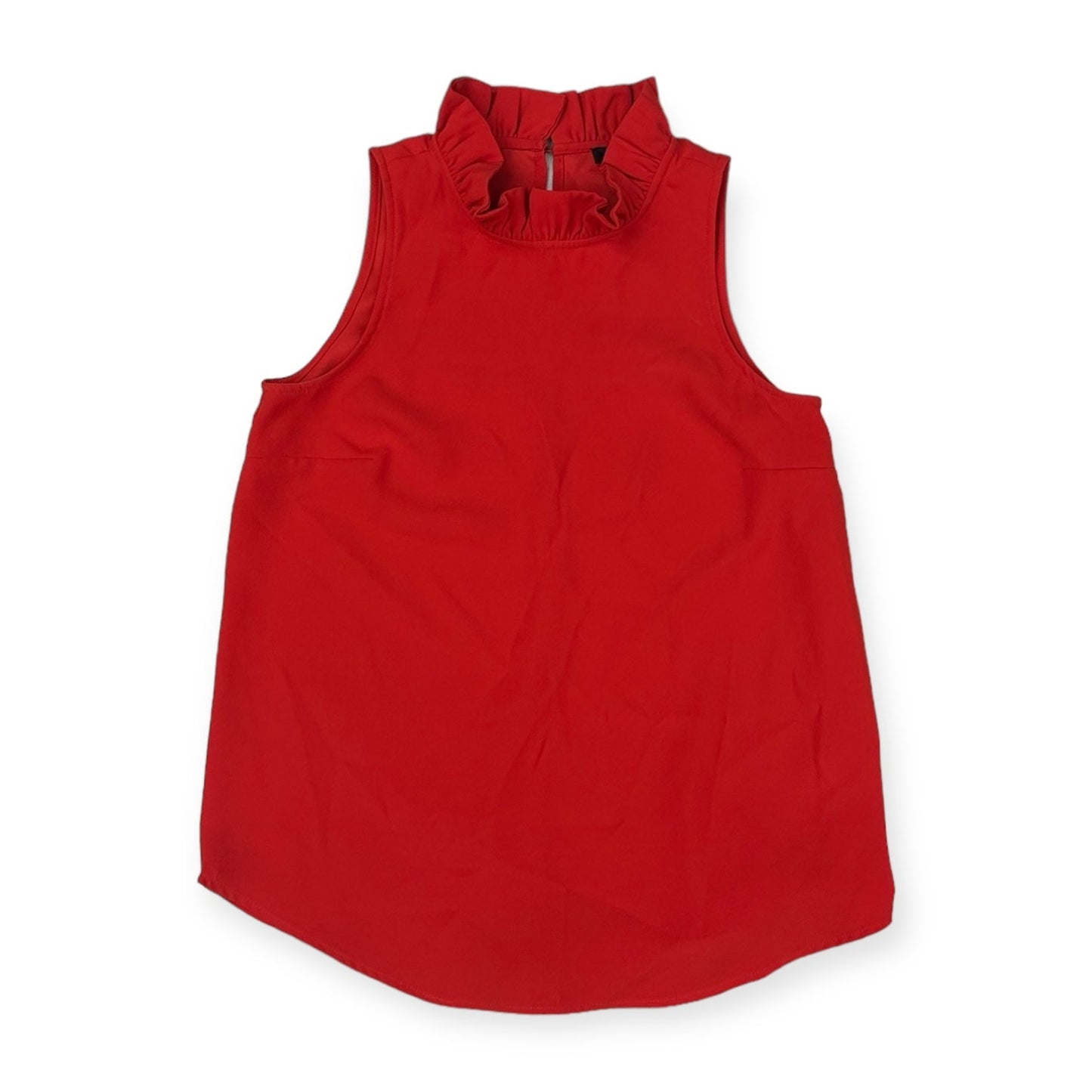 Top Sleeveless By J. Crew In Red, Size: Xs