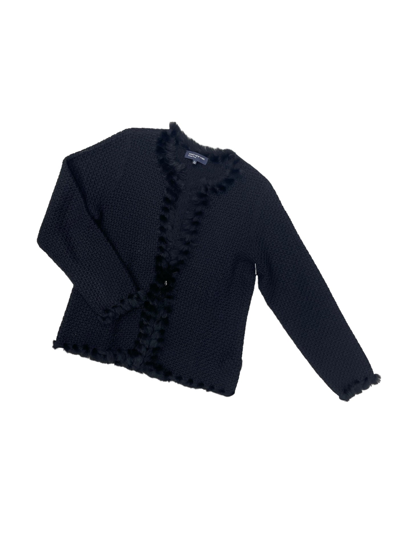 Cardigan By Jones New York In Black, Size: Xl