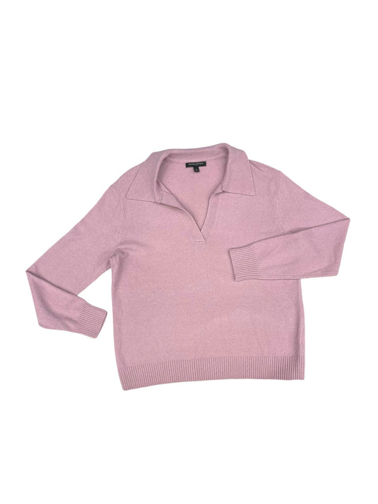 Sweater By Banana Republic In Pink, Size: L