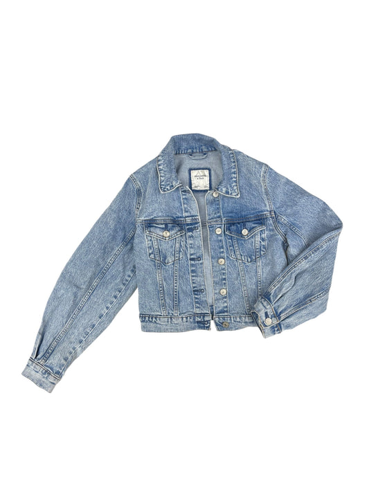 Jacket Denim By Abercrombie And Fitch In Blue, Size: S