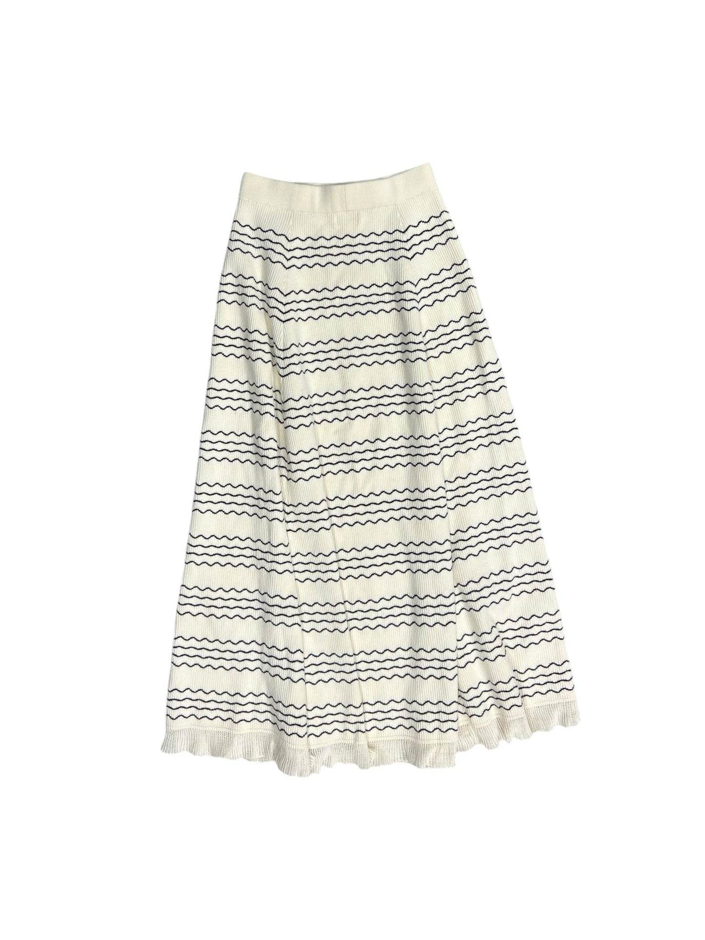 Skirt Maxi By Maeve In Cream, Size: S