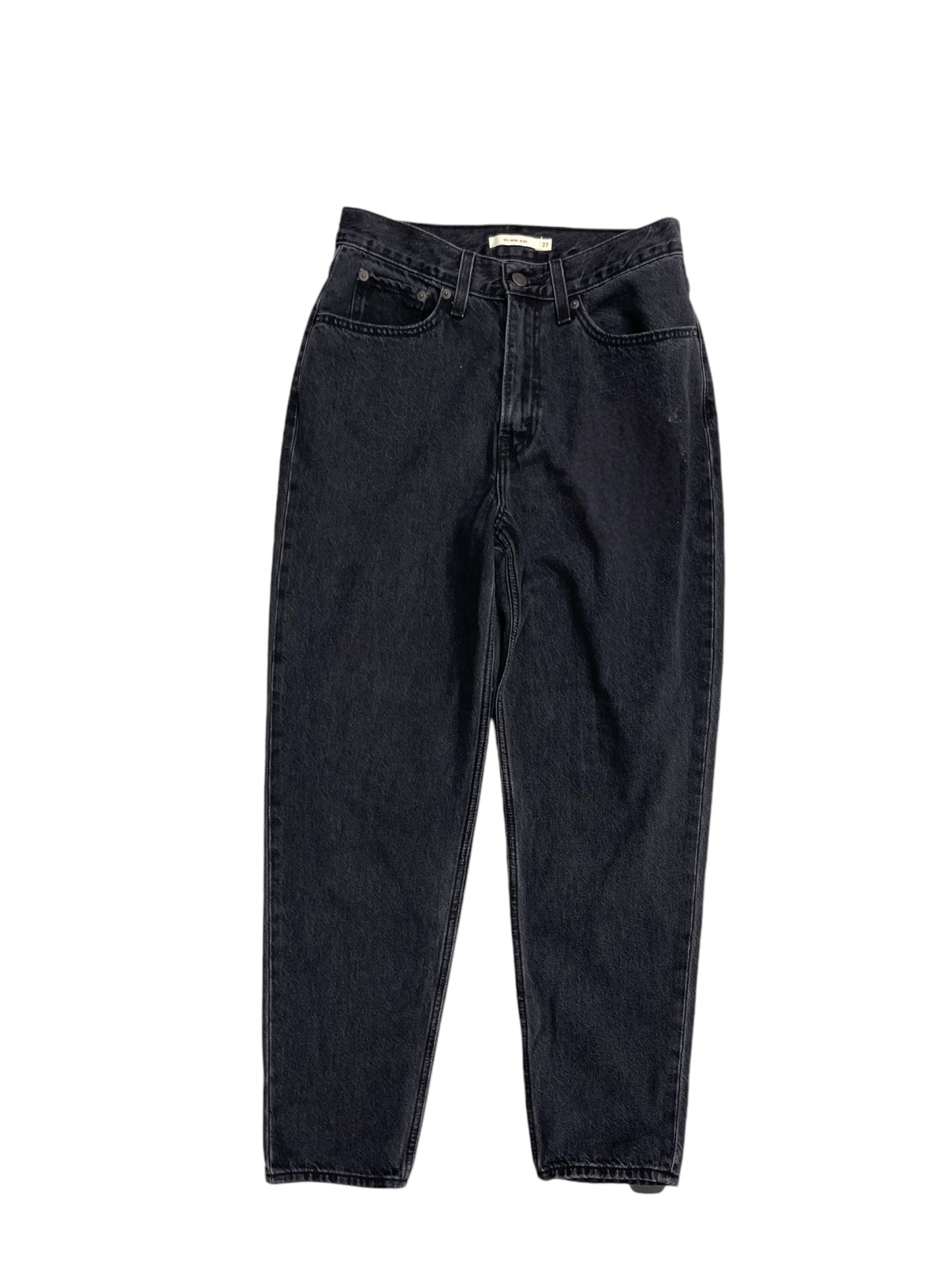 Jeans Straight By Levis In Black, Size: 4