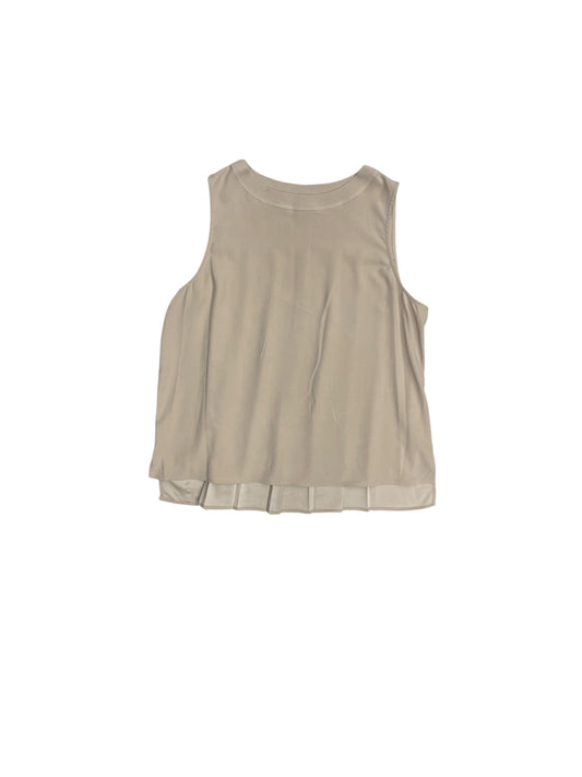 Top Sleeveless By Nordstrom In Cream, Size: Xl