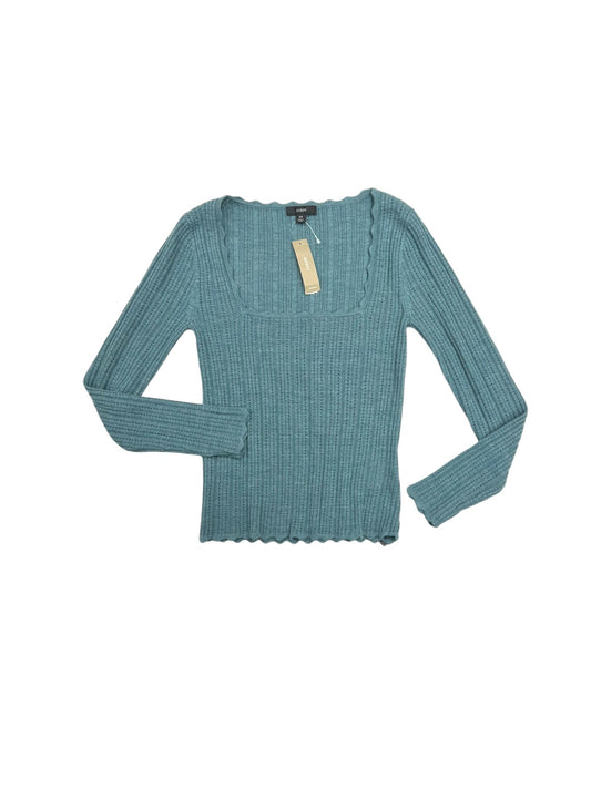 Top Long Sleeve By J. Crew In Green, Size: Xs