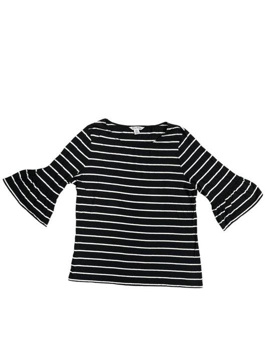 Top 3/4 Sleeve By Tommy Bahama In Black & White, Size: L