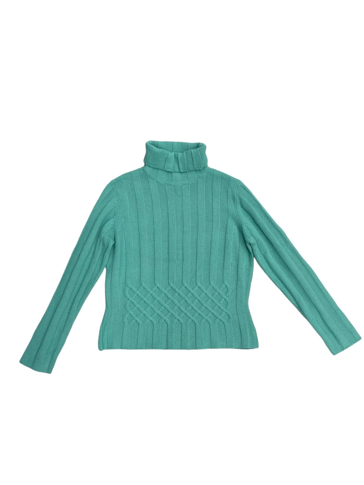 Sweater By Worthington In Teal, Size: L