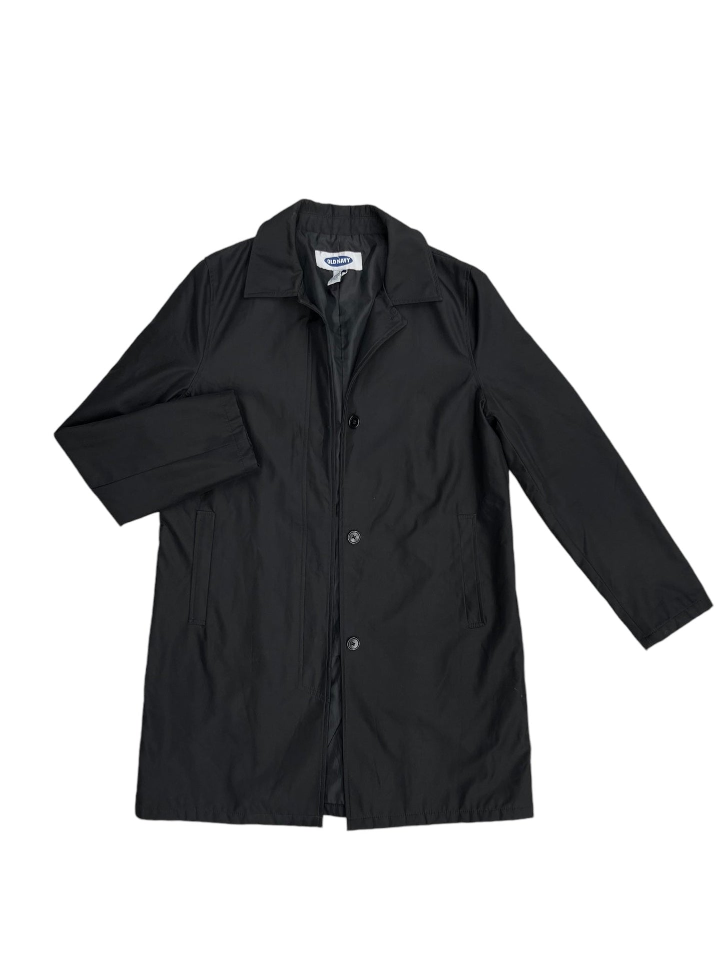 Jacket Windbreaker By Old Navy In Black, Size: M