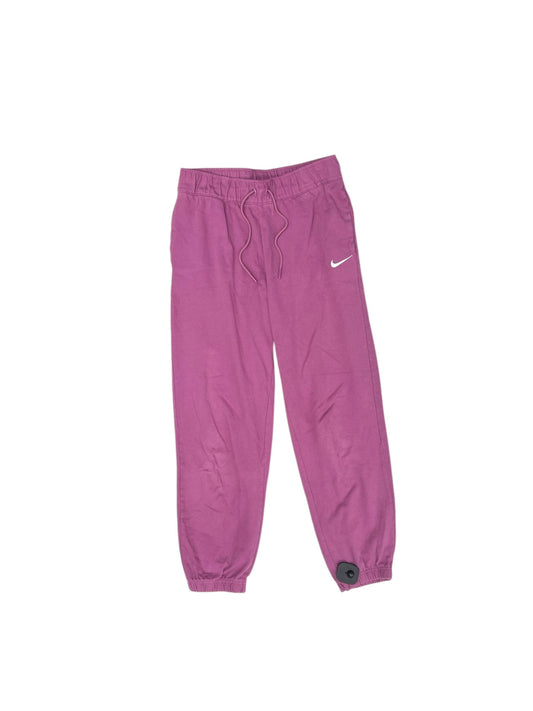 Athletic Pants By Nike Apparel In Purple, Size: S