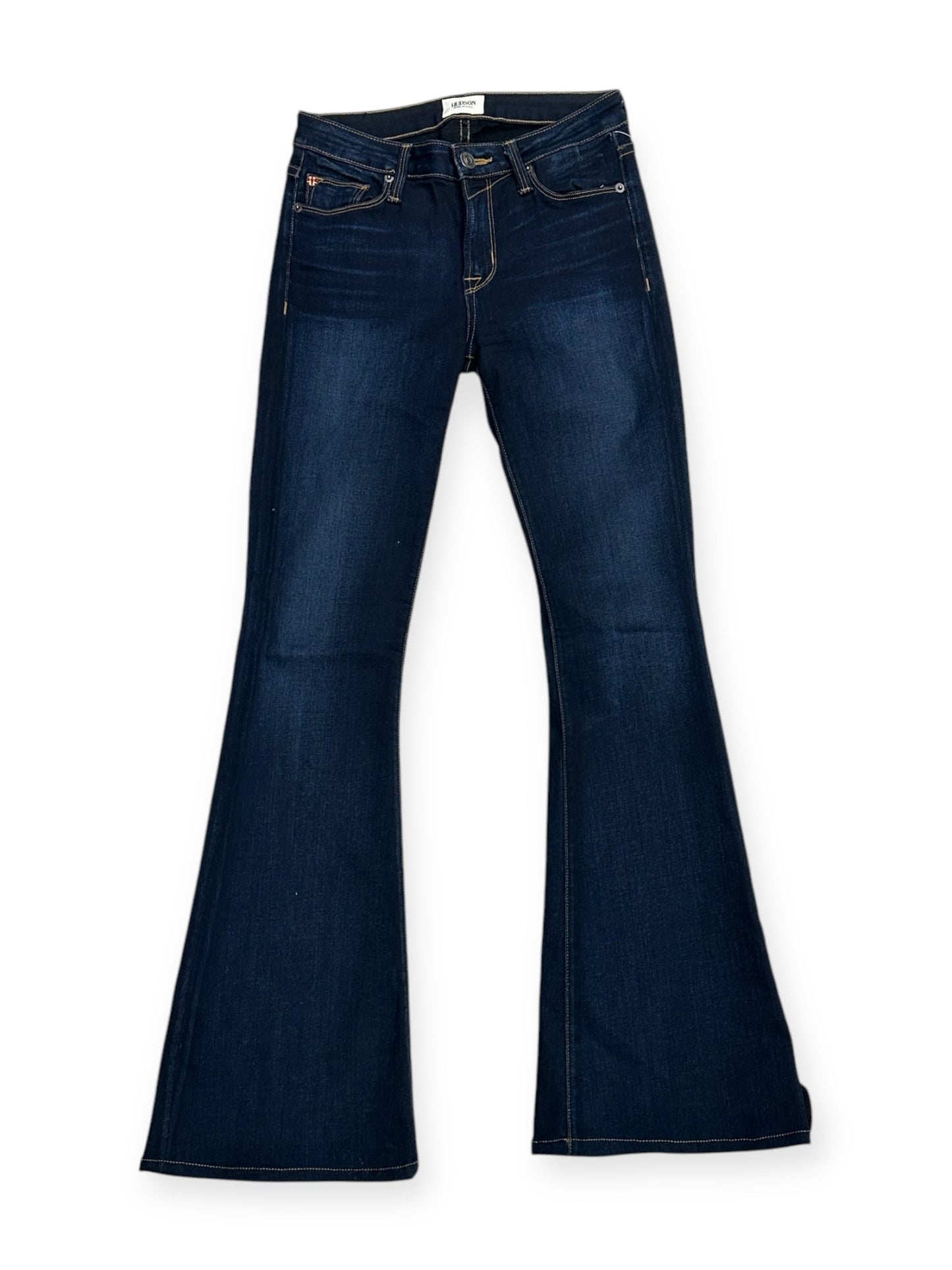 Jeans Boot Cut By Hudson In Blue Denim, Size: 26