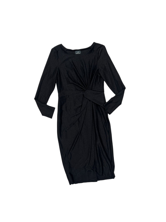 Dress Party Midi By Adrianna Papell In Black, Size: M