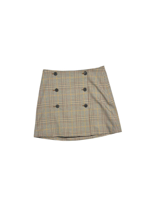 Skirt Midi By Gap In Plaid Pattern, Size: 12l