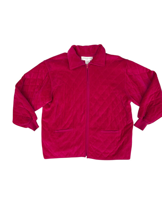 Jacket Puffer & Quilted By Jones New York In Pink, Size: M