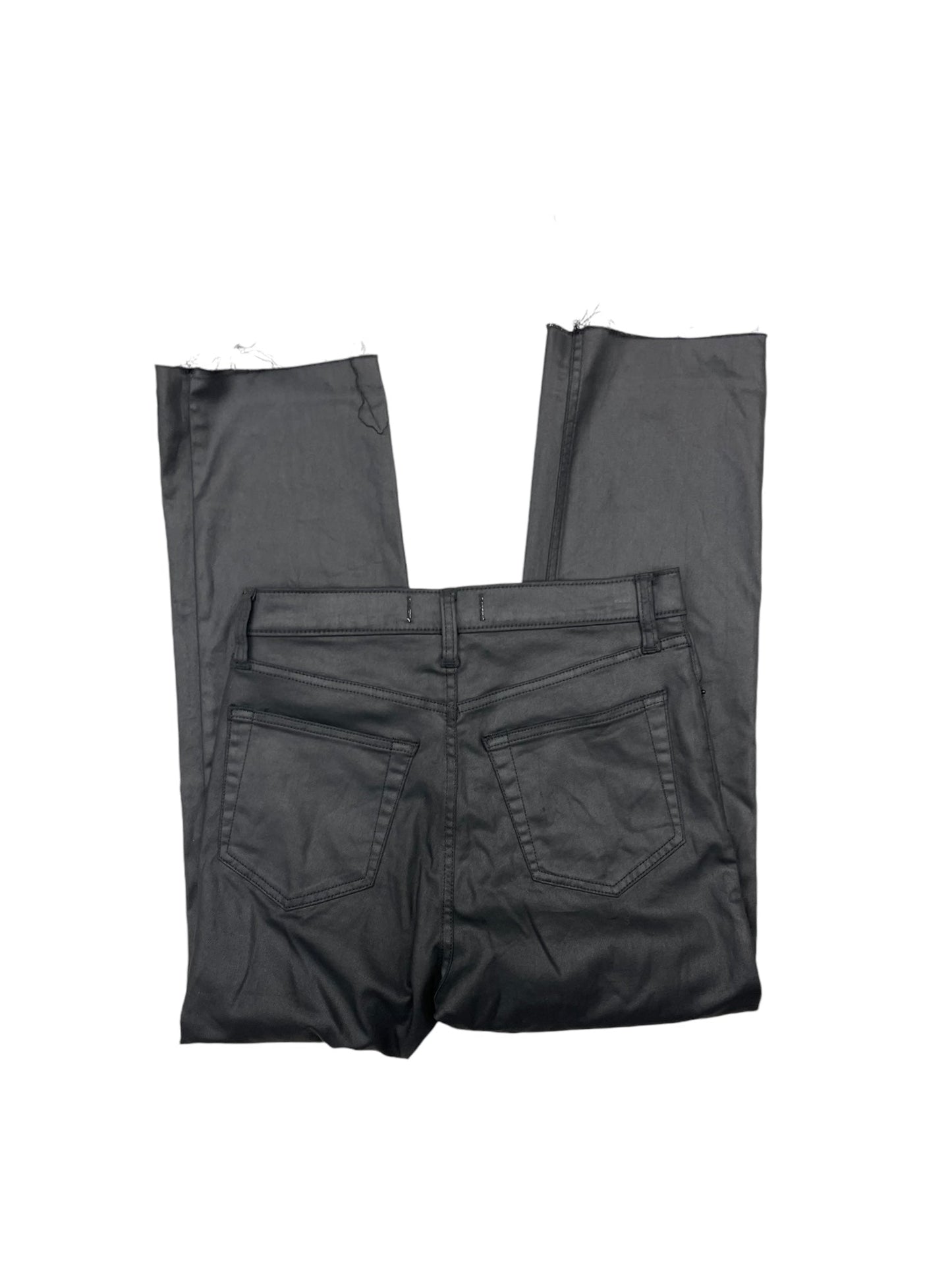 Pants Cropped By Abercrombie And Fitch In Black, Size: 8