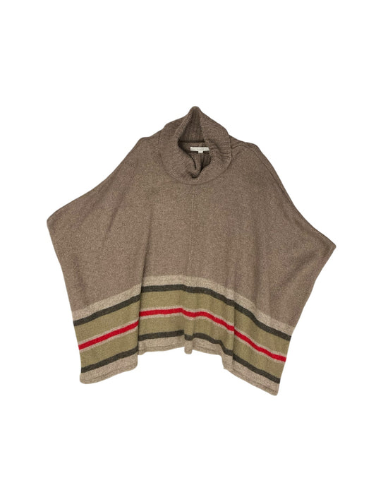 Poncho By Loft In Brown, Size: M