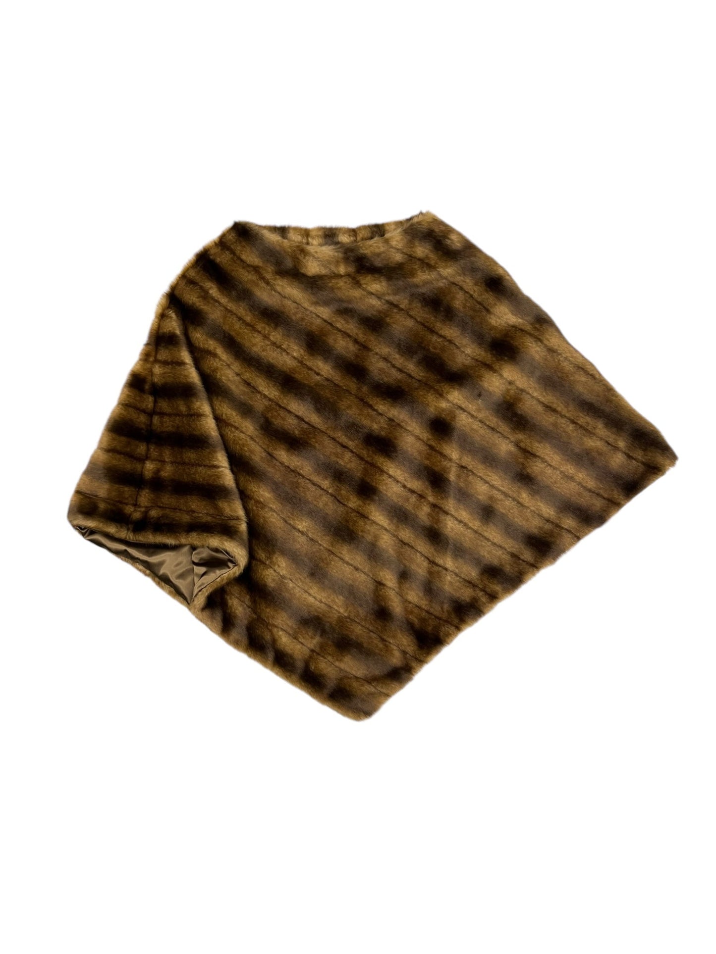 Poncho By Inc In Brown, Size: M