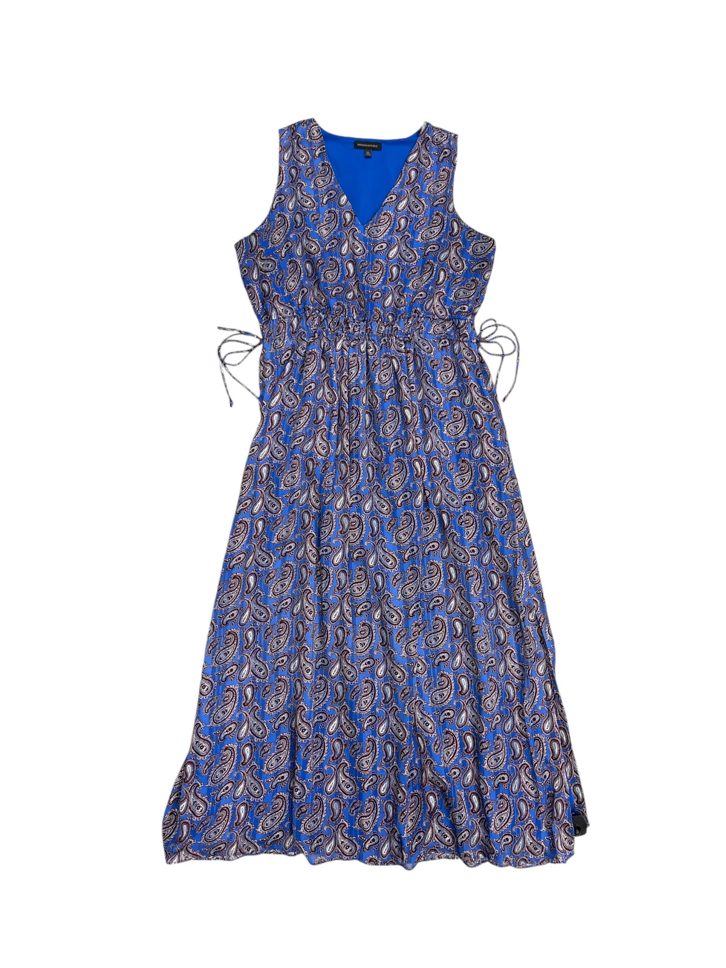 Dress Party Long By Banana Republic In Blue, Size: Xl