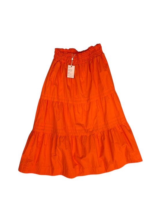 Skirt Maxi By Clothes Mentor In Orange, Size: L