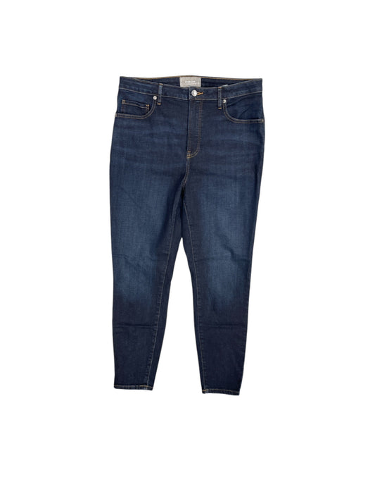 Jeans Skinny By Everlane In Blue Denim, Size: 14