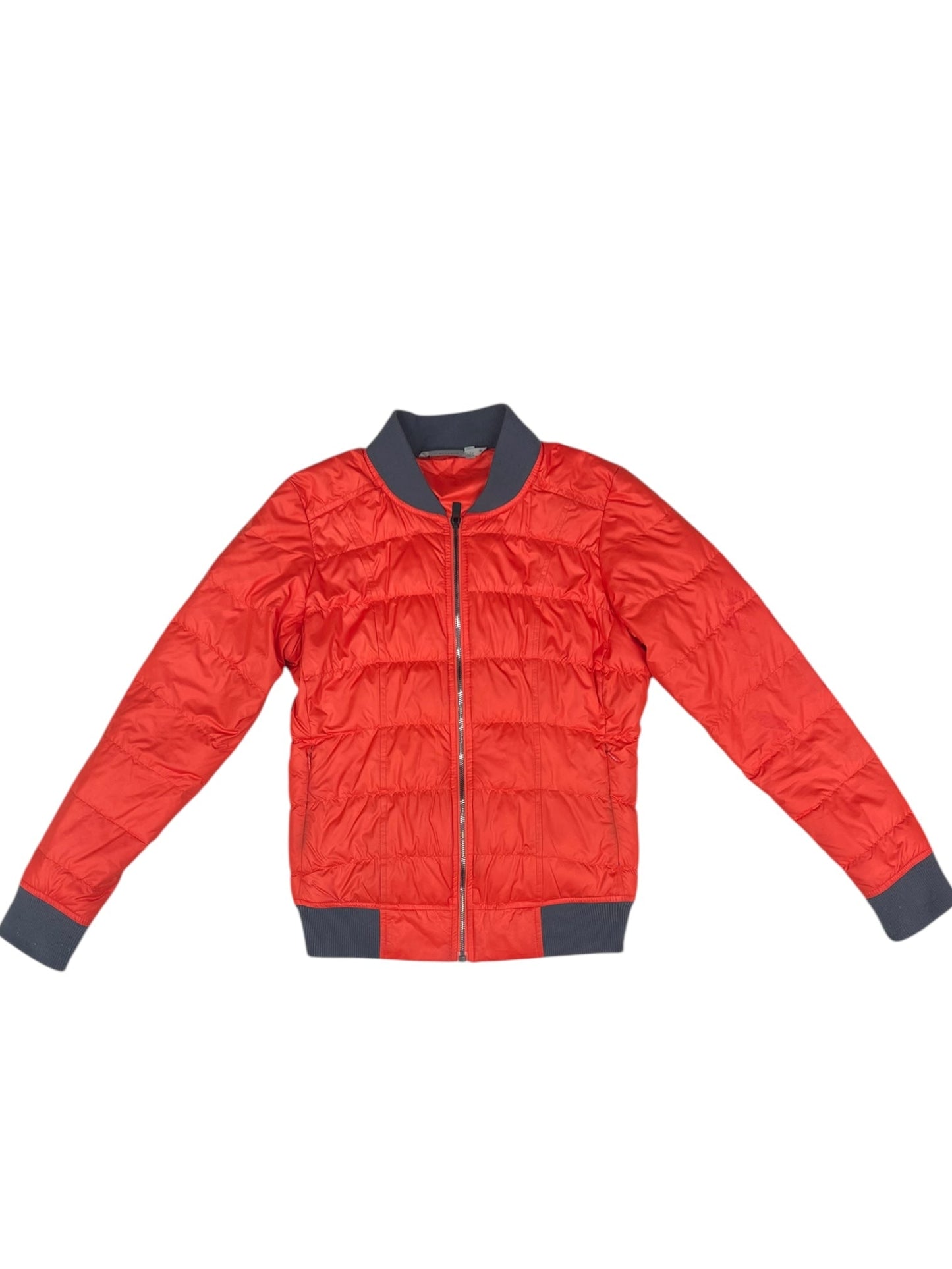 Athletic Jacket By Athleta In Orange, Size: S