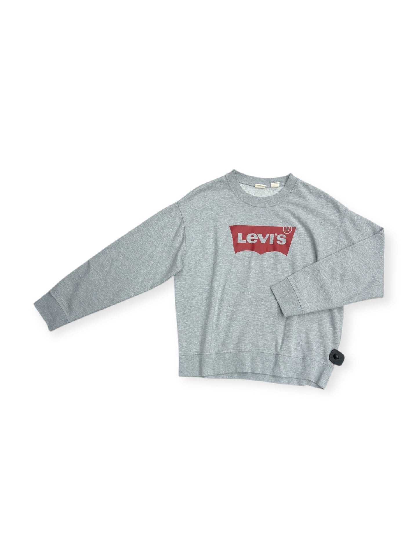 Sweater By Levis In Grey, Size: L