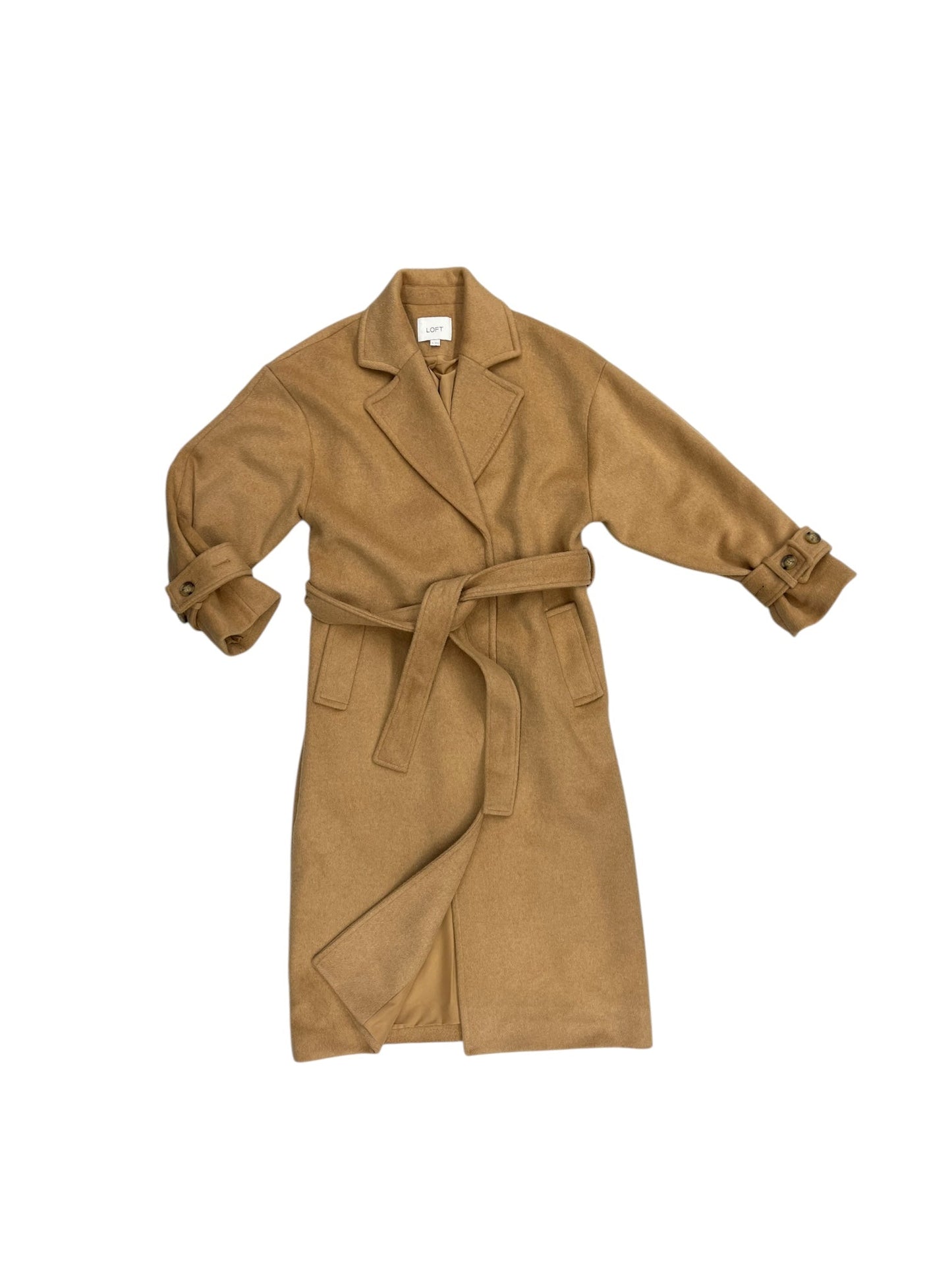 Coat Peacoat By Loft In Brown, Size: Xs