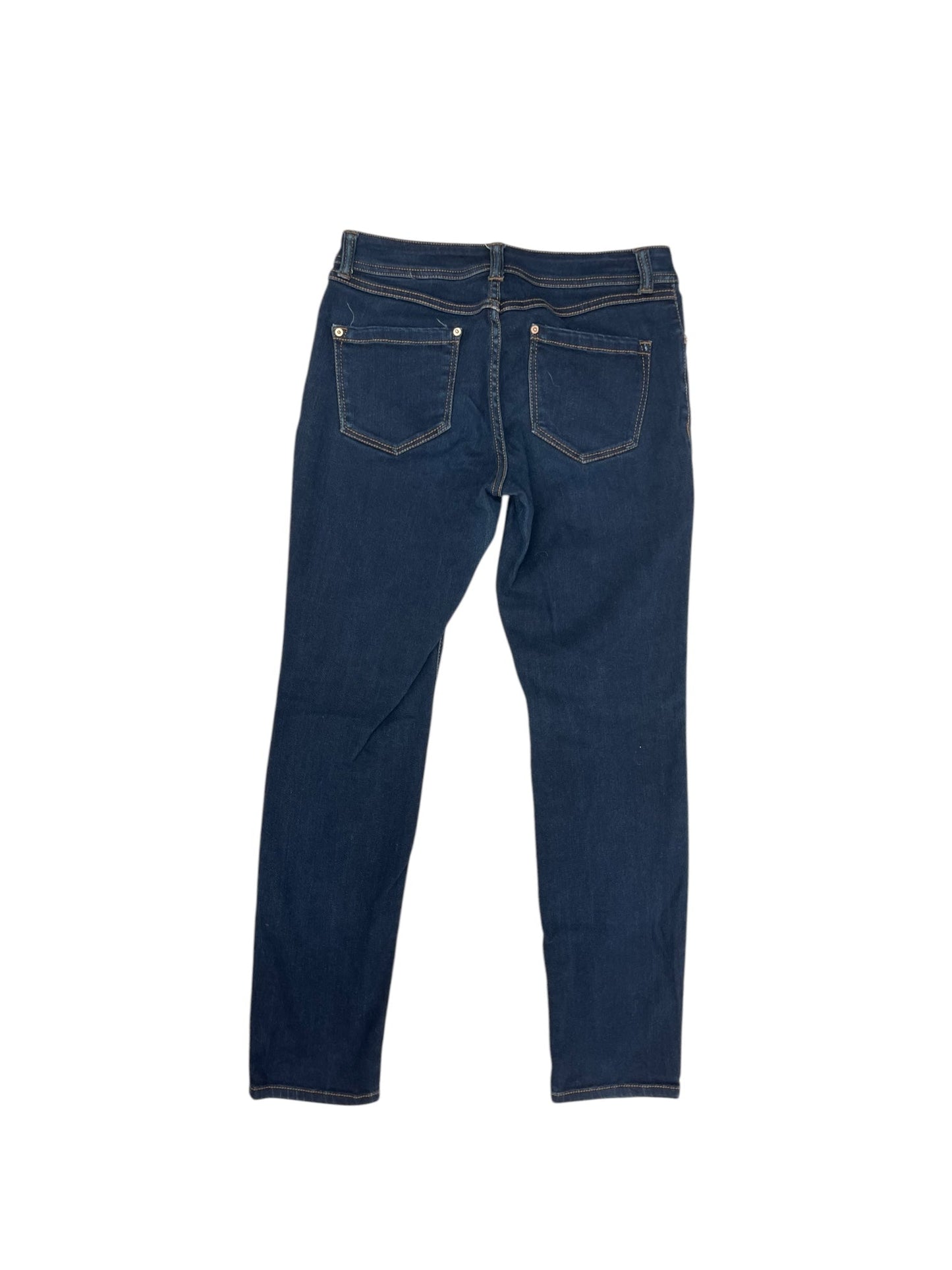 Jeans Skinny By Inc In Blue Denim, Size: 8