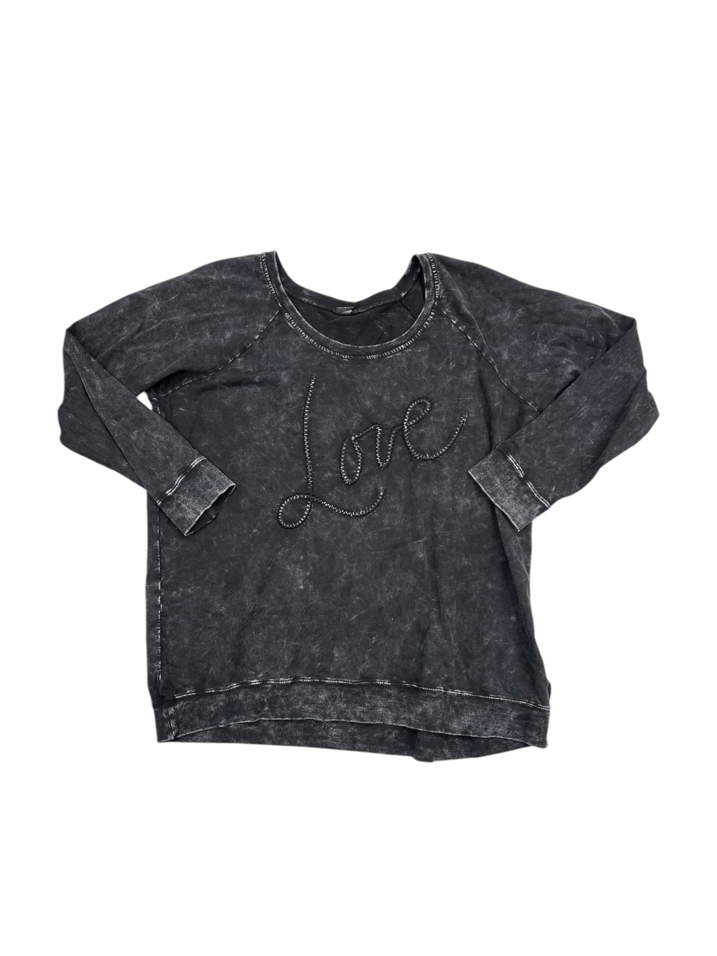 Top Long Sleeve By Torrid In Black, Size: 3x