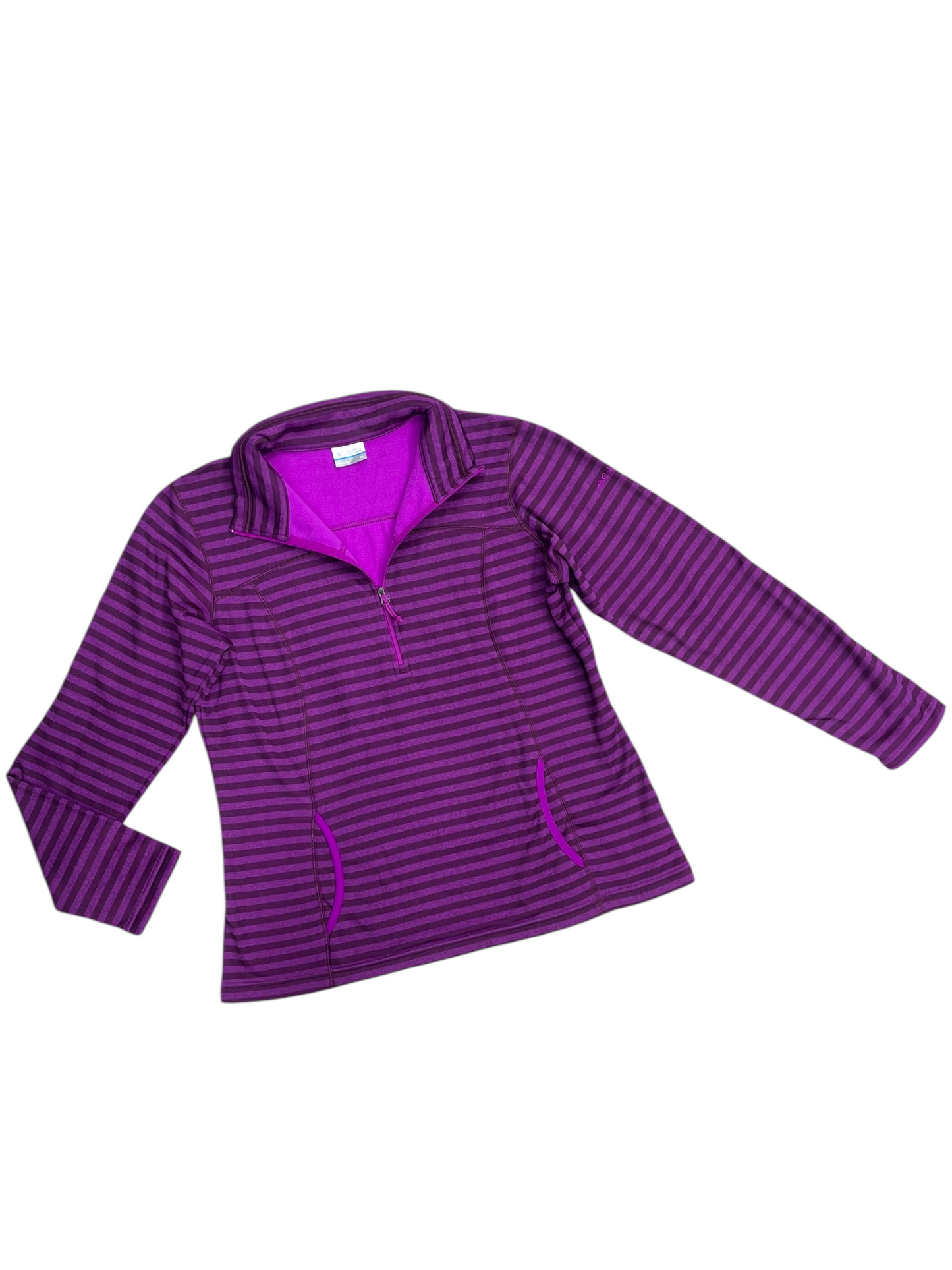 Athletic Jacket By Columbia In Purple, Size: Xl