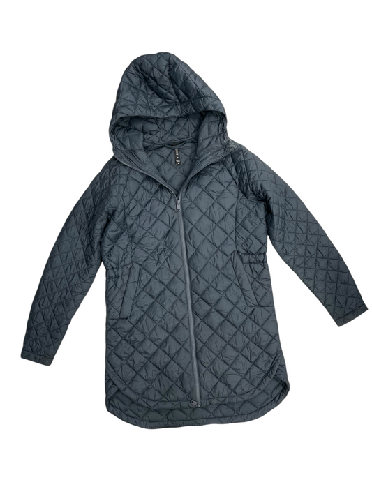 Jacket Puffer & Quilted By Athleta In Grey, Size: M