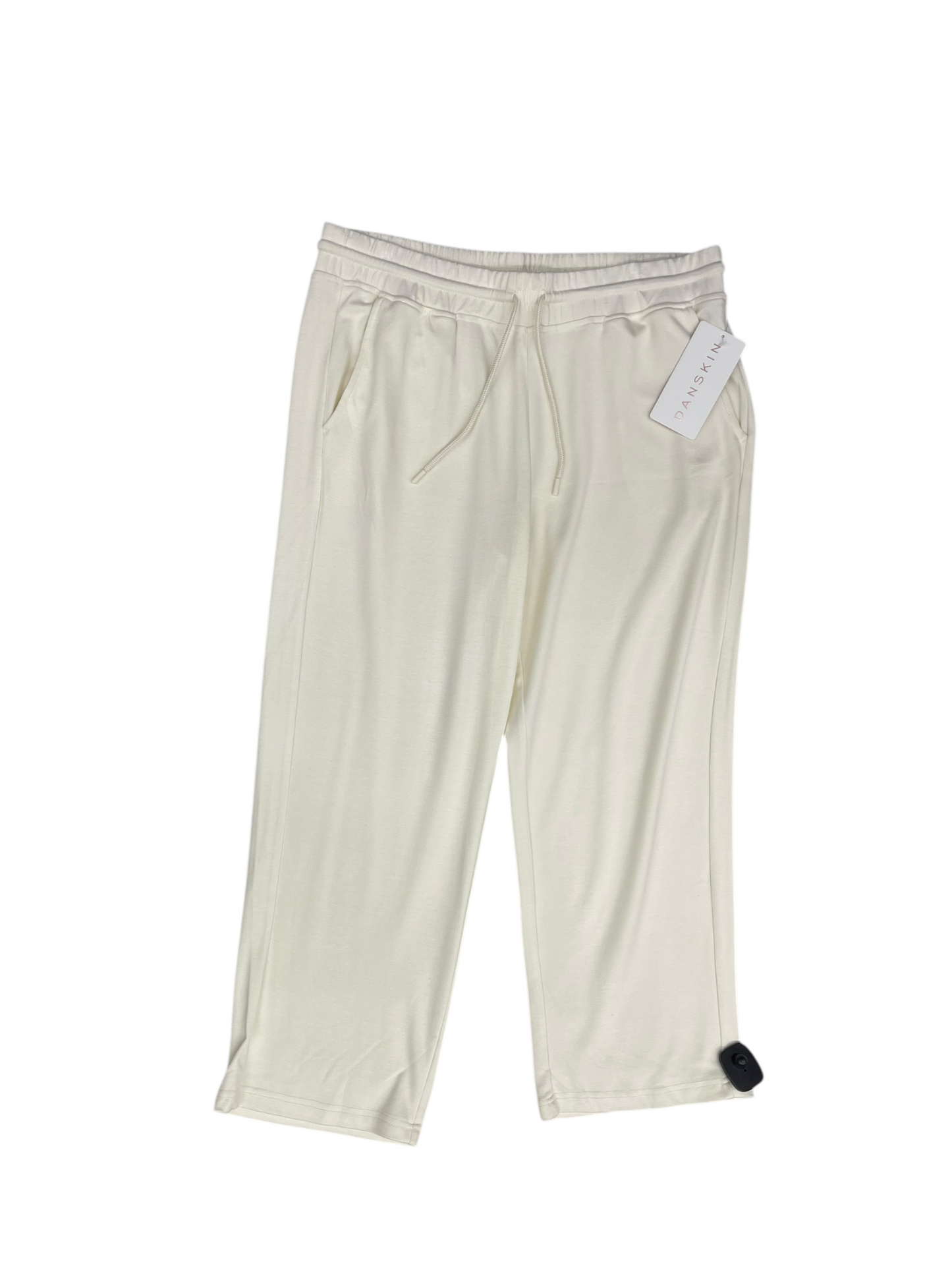 Athletic Pants By Danskin In Ivory, Size: L