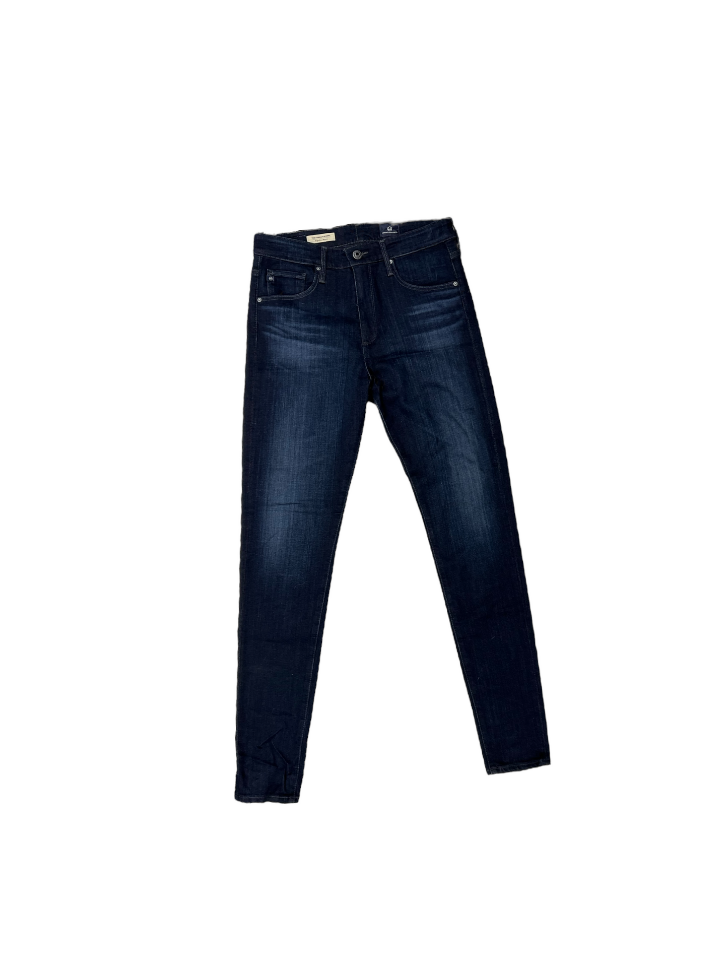 Jeans Skinny By Adriano Goldschmied In Blue Denim, Size: 8