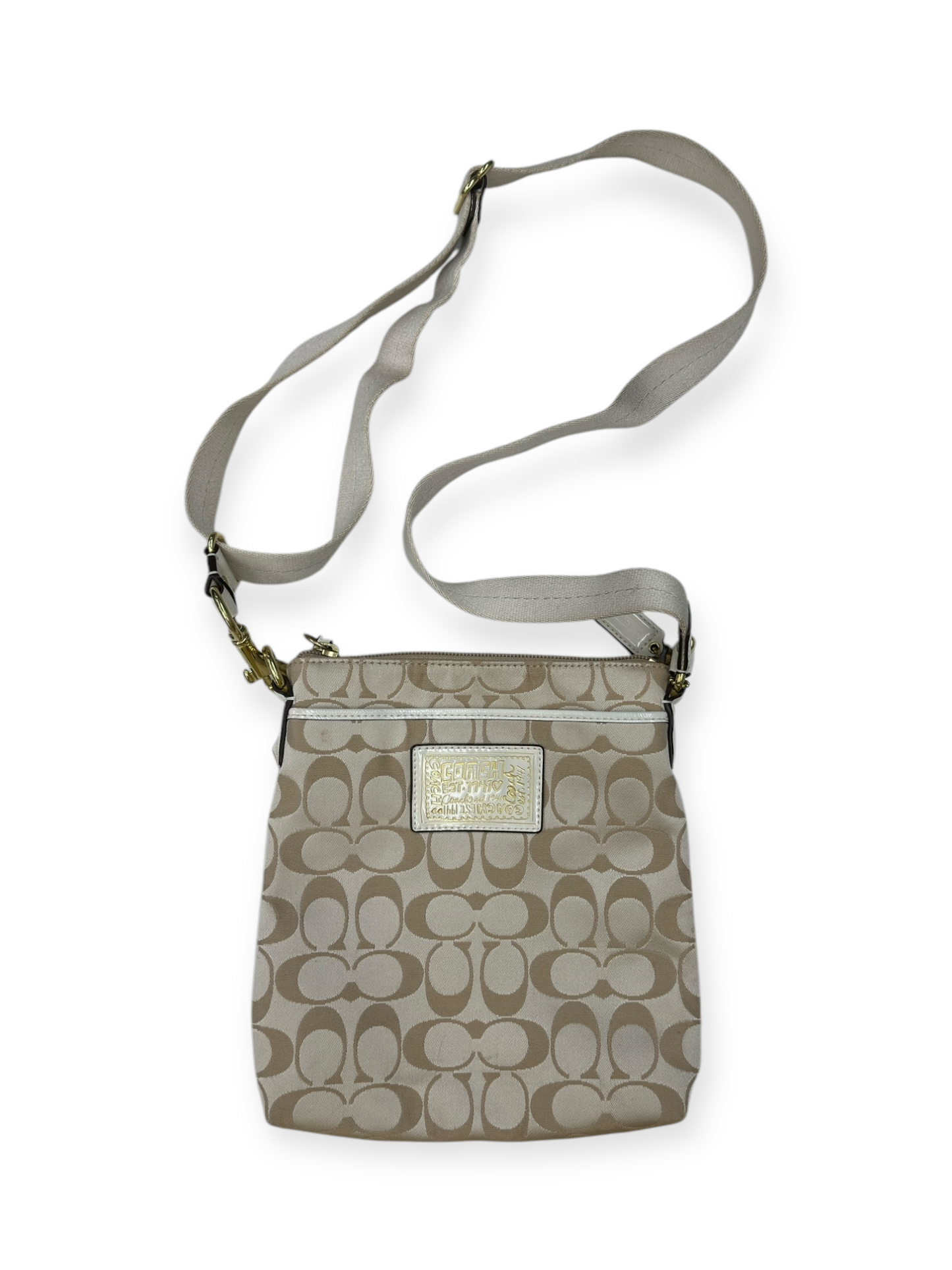 Crossbody Designer By Coach, Size: Small