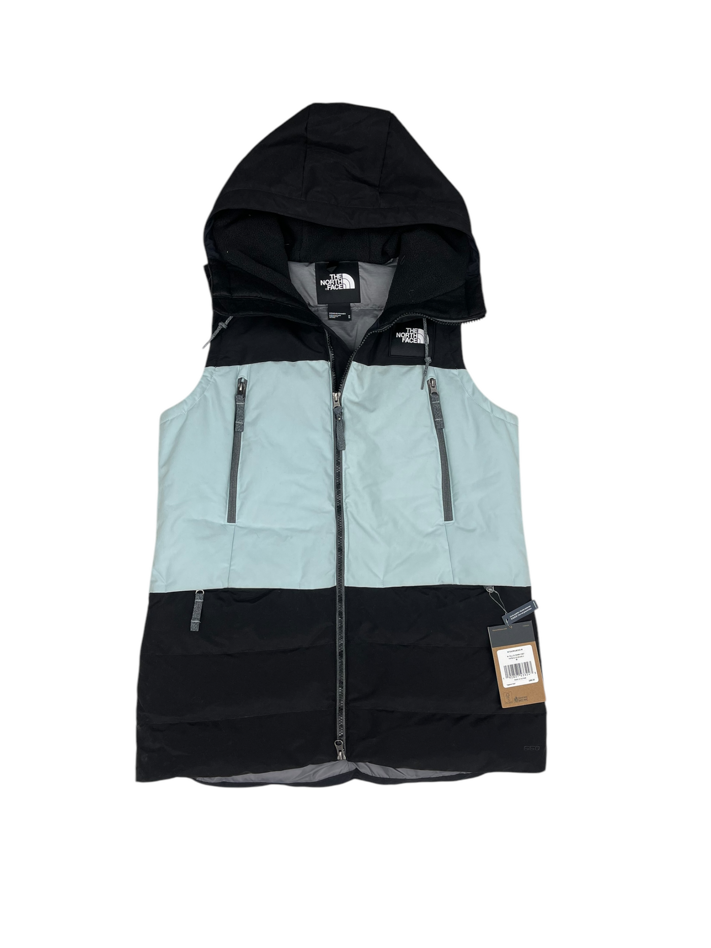 Vest Other By The North Face In Black & Blue, Size: M