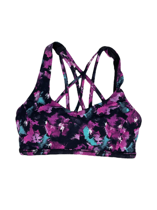 Athletic Bra By Lululemon In Purple, Size: 4