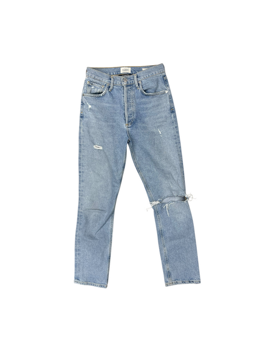 Jeans Straight By Citizens Of Humanity In Blue Denim, Size: 2