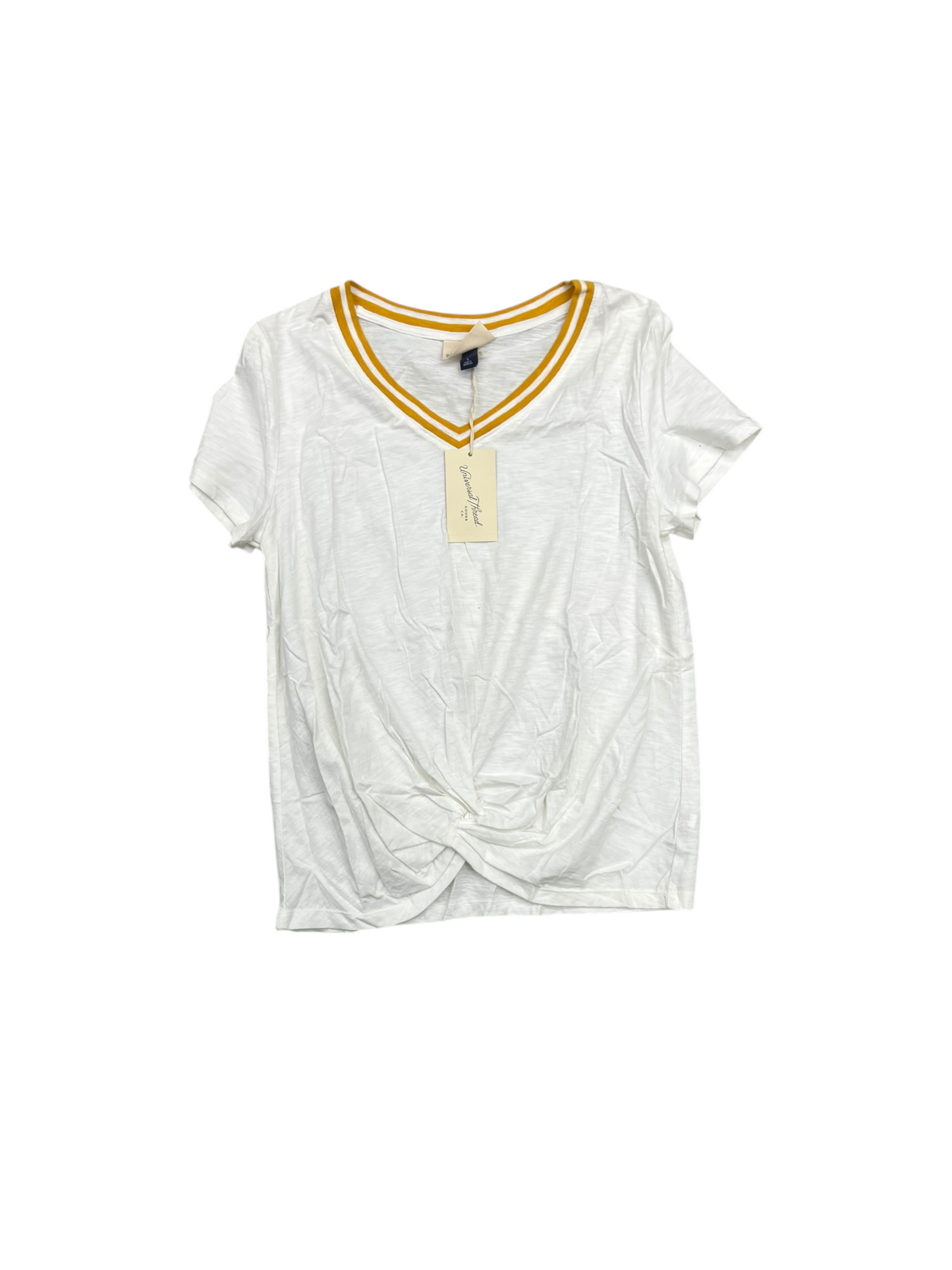 Top Short Sleeve By Universal Thread In White, Size: S