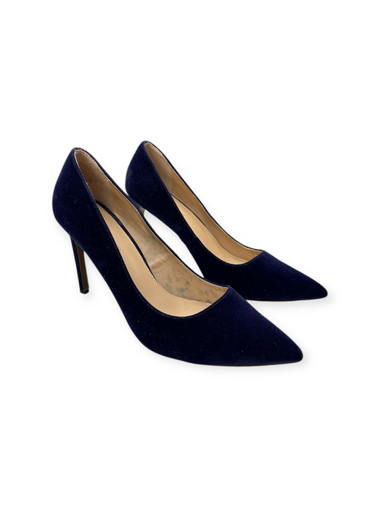 Shoes Heels Stiletto By Who What Wear In Blue, Size: 7.5