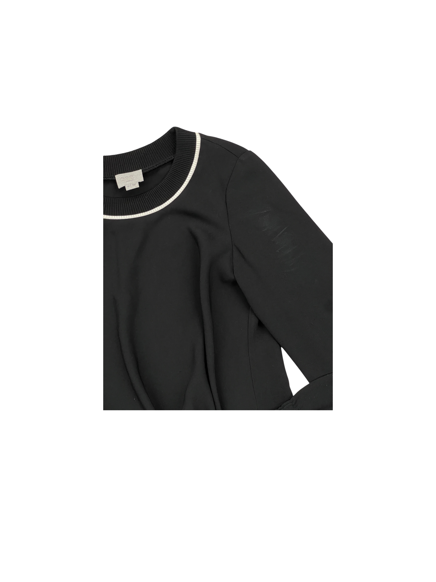 Top Long Sleeve Designer By Jason Wu In Black, Size: 12