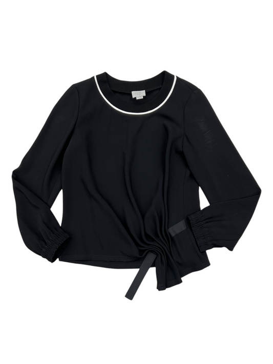 Top Long Sleeve Designer By Jason Wu In Black, Size: 12