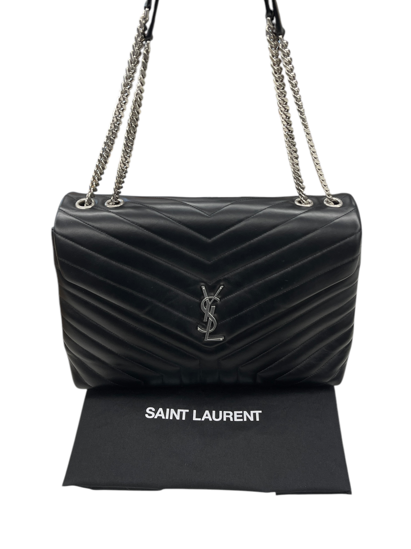 Handbag Luxury Designer By Yves Saint Laurent, Size: Large